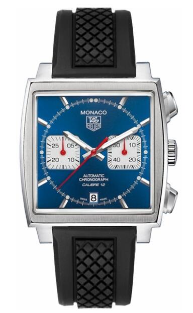 Tag Heuer Monaco CAW2111.FT6021 Rubber Strap watch replicas